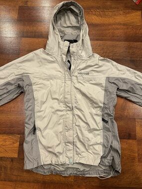 Marmot OC Rain Jacket Women’s Size Medium Full Zip Waterproof Breathable Hooded